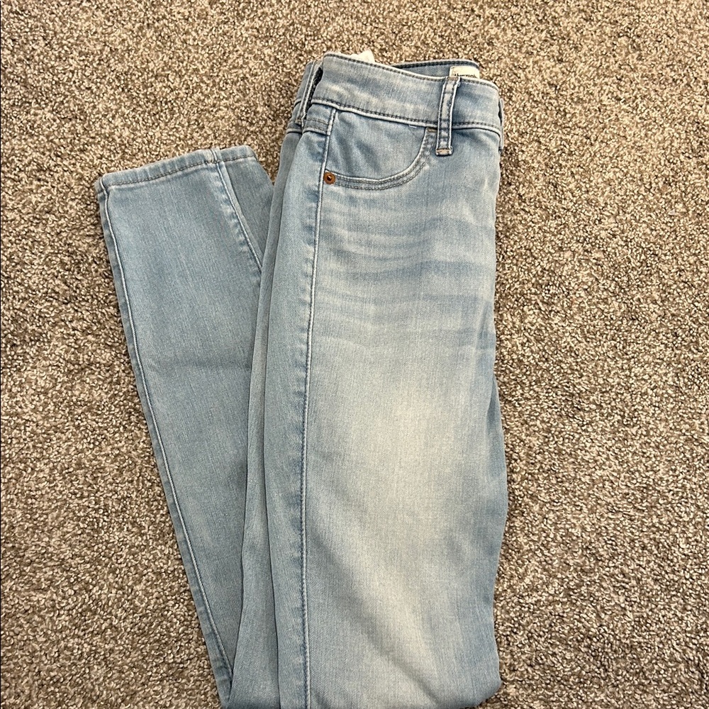 Abercrombie & Fitch Light Blue Skinny Jeans